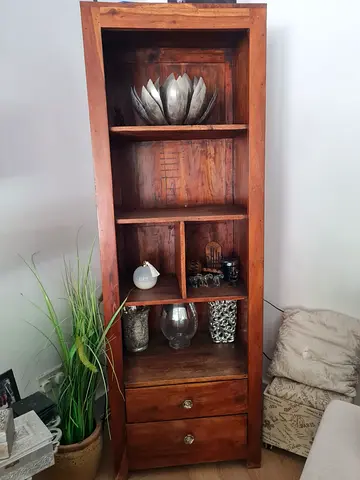 Book shelf solid wood