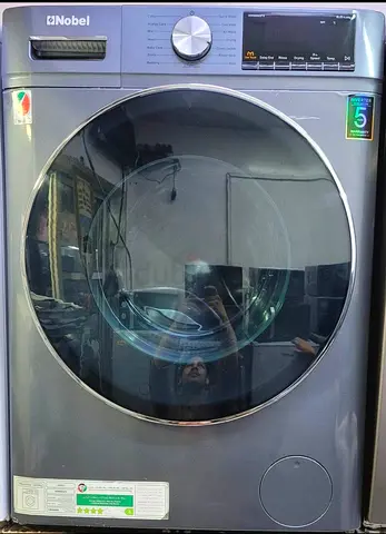 Free delivery Nobel Front-Load 8/5 kg Washer dryer combo (Gray) - Good Condition