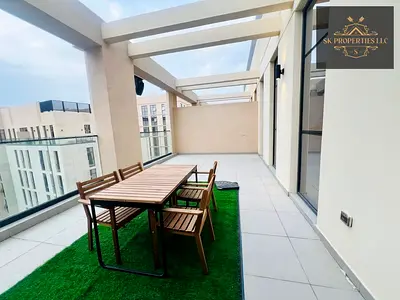 🌟 Title: Contemporary Fully Furnished 1BHK Apartment with 2 Bathrooms & Spacious Terrace | Premium Amenities & Elegant Living 🌟
