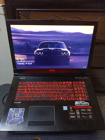 Gaming laptop Msi i7 GTX 1060