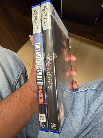 Black Myth Wukong and Last of Us Ps5 game