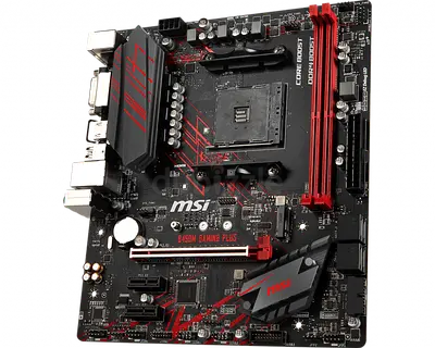 MSI B450M GAMING PLUS M ATX AM4 Motherboard