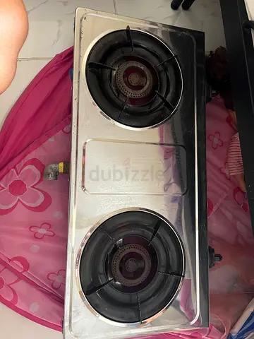 Krypton Stainless Steel 2-Burner Gas Hob — Used,Excellent Working Condition