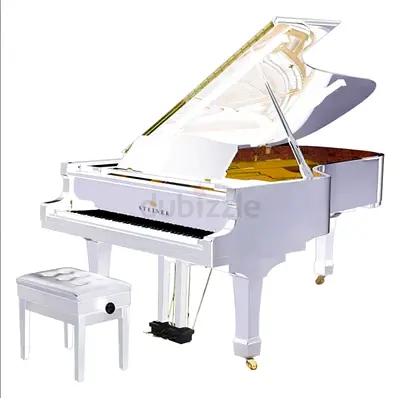 Brand: Steiner HG-196E Grand Piano - White