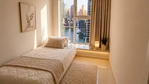 Marina view /partition for one girl (only girls )