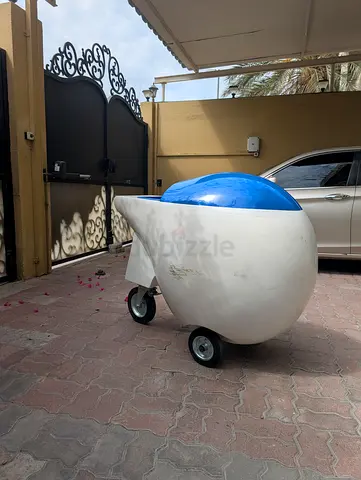 Car wash trolley (Used) Along with battery and charger