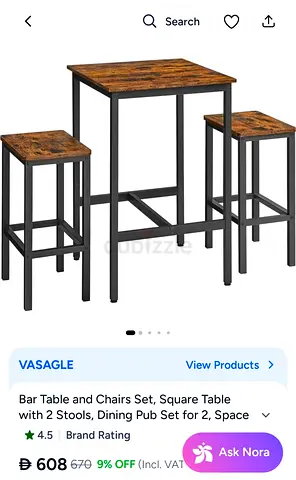 Bar Table and Stool