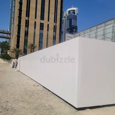 PVC Eco Fence / Hoarding Fence for Sale UAE