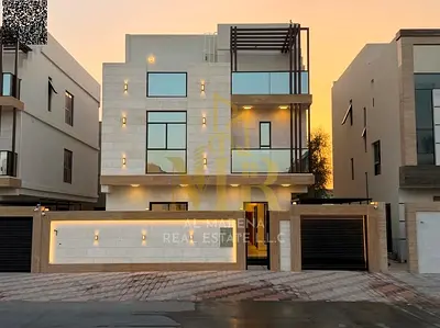A villa with a price including registration, ownership fees and air conditioners on the main street, ready to move in, in the most prestigious areas o