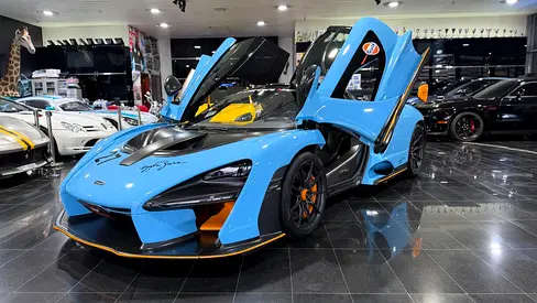 MCLAREN SENNA, GCC, UNDER DEALER WARRANTY, MSO SPCIAL COLOUR, NO PAINT