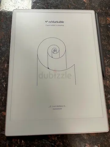 Urgent sale.. reMarkable Paper Pro(Like new) + Warranty + Folio Worth 379 AED