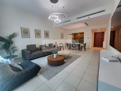 Luxury Furnished 1BR | Huge Balcony | Downtown View | Bay Square 9