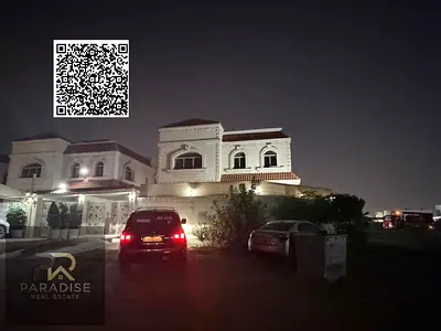CORNER STUNNING VILLA / 5 MASTER BEDROOM/ FOR RENT/ AL MOWAIHAT 2/ AJMAN