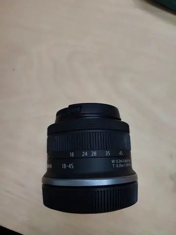 18-45mm Camera Lens — Compact Zoom Lens