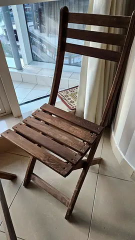 Outdoor Furniture, two chairs and table