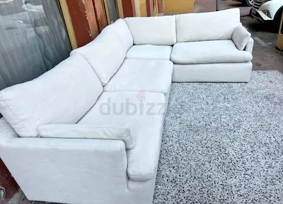 4_peices feather filled sofa