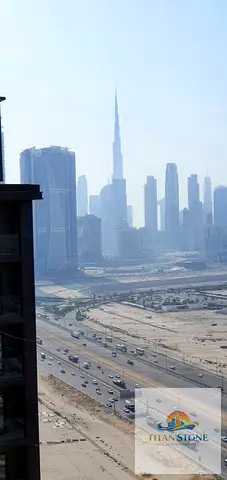 High floor Stylish 1-Bedroom Apartment | Fully Furnished | Pool and Burj View | High-End Interiors