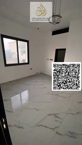 2BR hall in Al Alia, 3 baths, very spacious, second tenant, excellent finishing, quiet area near services, AED 43K, 4/6 cheques, security cheque not e