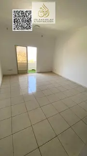 One bedroom and living room for annual rent in Al Rashidiya 3 area