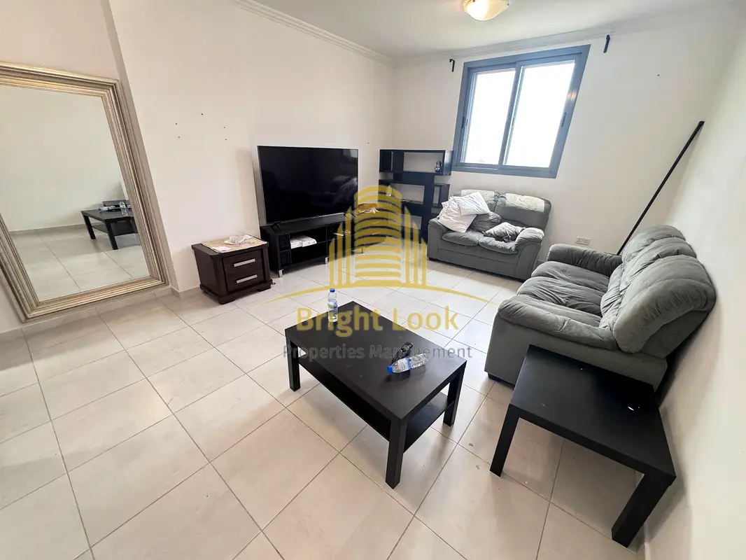 Fully Furnished 1BHK | 2 Bath | Prime Al Nahyan Location | AED 65K