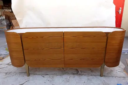 (127) Mid-Century Modern Inspired Sideboard