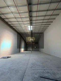 Warehouse for rent in Umm Al Quwain, Umm Al Thu'ub area. It features a prime location suitable f