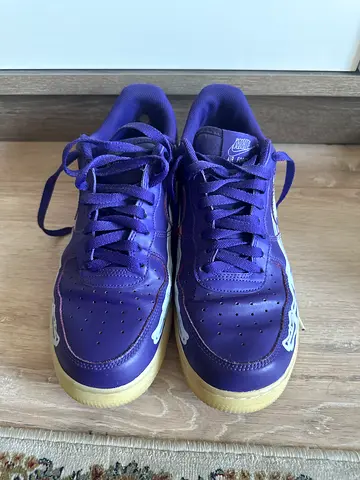 Purple Nike Air Force UK9 EU44 for sale