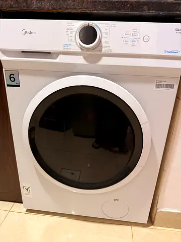 Front-load 6 kg Midea Washing Machine - used for just 6 months
