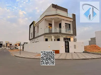 للبيع فيلا شامل رسوم التسجيل والتمليك بقسط شهري يبدا من 5000 درهم على شارع رئيسي موقع مميز جدا وبسعر مميز
