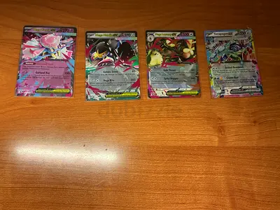 EX cards (Set of 4) DM for individuals.