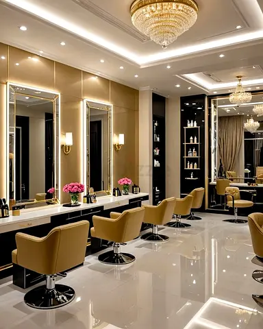 Premium Beauty Salon Decor | Complete Design and Fitout Services