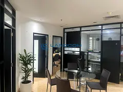 Fully Fitted &amp; Furnished Office | DEWA &amp; Chiller Free | Prime Location |