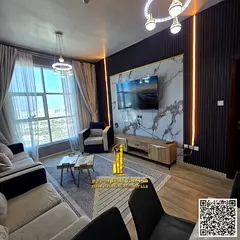 Furnished one-bedroom apartment for rent in Ajman, Al Nuaimiya 3, City Towers. Clean and tidy furnis