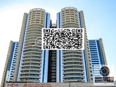 Spacious Studio for Sale in Horizon Tower Ajman – Vacant | Balcony | Parking | Great Investment