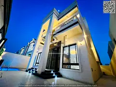 Villa for sale opposite a garden, including registration fees, electricity, water and air conditioni