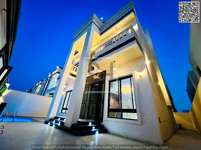 Villa for sale opposite a garden, including registration fees, electricity, water and air conditioning.