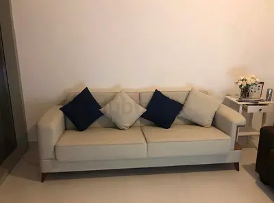Home Box Sofa Bed – Beige 3 Seater