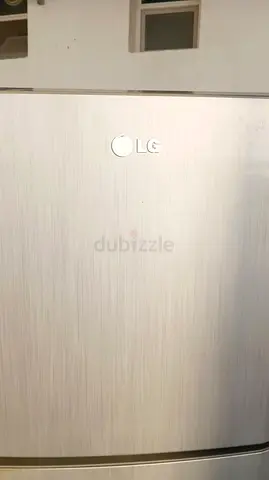 LG Top Freezer Refrigerator - Silver, Good Working Condition