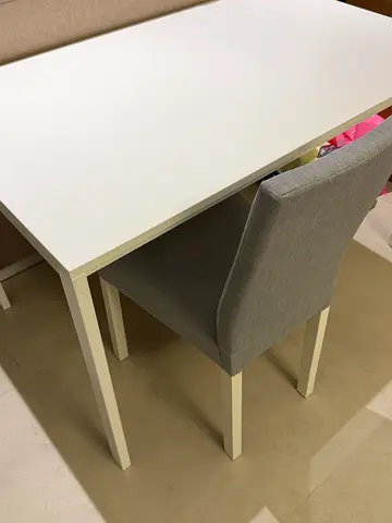 Ikea Table  Chairs Set (4x) - 175x125x75cm
