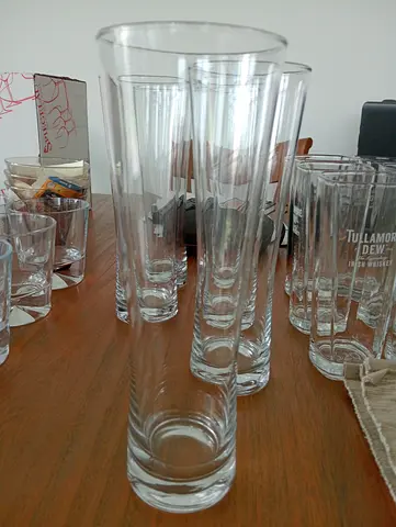 Set of 6 Beer Pint Glasses
