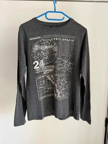 Iconic Kids Dark Grey T-Shirt 13-14 Years - FIX PRICE