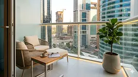 Luxury Big Studio I High-Floor I Prime Studio I Panoramic View I Best in JLT