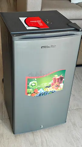 Nikai Single-Door Mini Fridge - Good working condition, Ready to use. Minor cosmetic marks.