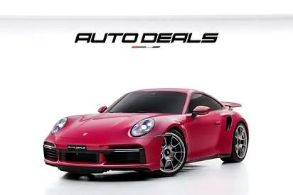 2023 Porsche 911 Turbo S  | Extremely Low Mileage | Ruby Star Neo Color | 640 HP | 3.8L F6
