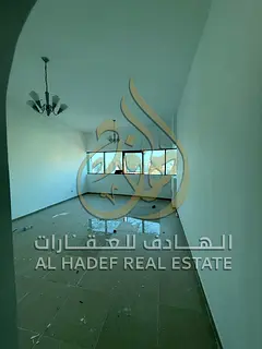A well-located 1-bedroom apartment for rent in Al Mamzar Al Taawun, Sharjah, situated in a family to