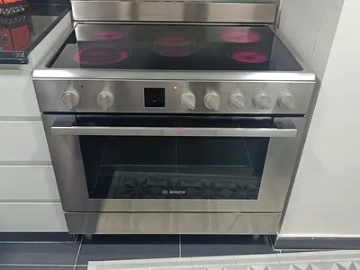 Bosch 5Cermaic Hubs Electric Cooker Stove 90x60cm