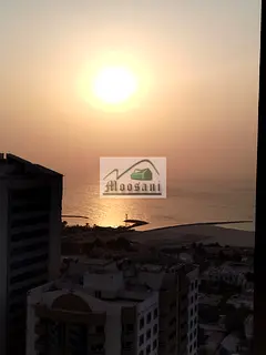 2 BHK FULL SEA VIEW Balcony +Parking + 3 Washroom Apartment Available For Rent in AJMAN ONE TOWER in