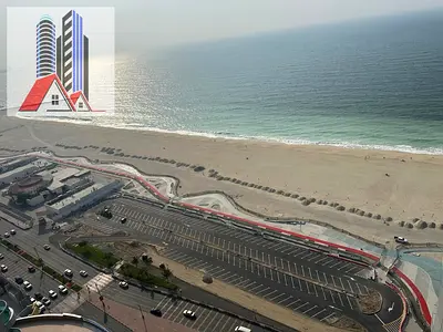 2 BHK for Sale in Ajman Corniche Residence Towers With Parking...
