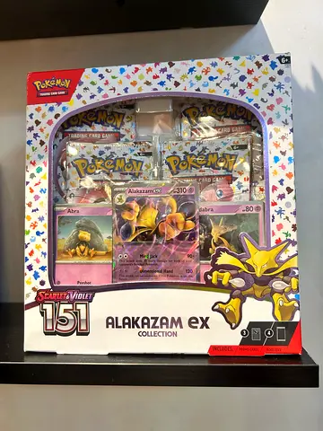 Pokemon 151 Alakazam box (RARE)