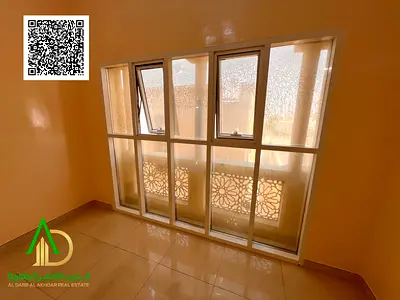 شقة غرفة وصالة للإيجار السنوي في عجمان المويهات 3 بمساحات واسعة وتصميم مميز قريب من شارع محمد بن زايد ومدارس وخدمات مع تكييف مركزي و2 حمام ودفع ميسر